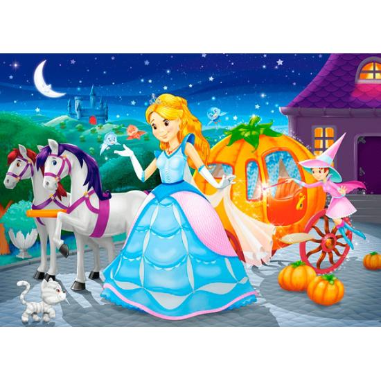 Puzzle Castorland Cinderela 60 peças Puzzle Castorland Cinderela 60 peças