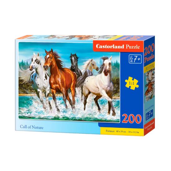 Puzzle Castorland O Chamado da Natureza 200 peças