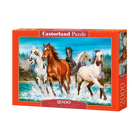 Puzzle Castorland O Chamado da Natureza 2000 Peças