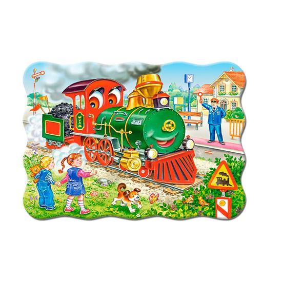Puzzle Castorland O Motor Verde 30 Peças