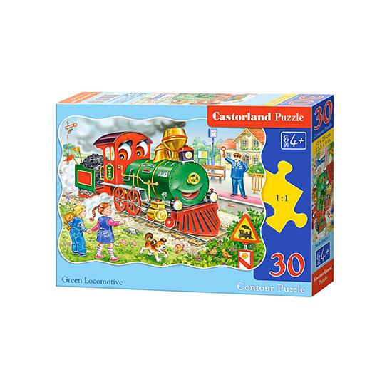Puzzle Castorland O Motor Verde 30 Peças