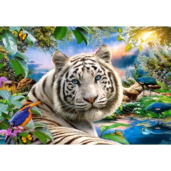 Puzzle Castorland O Olhar do Tigre 1500 Peças