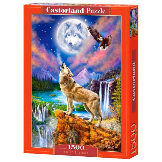 Puzzle Castorland A Noite do Lobo 1500 Peças