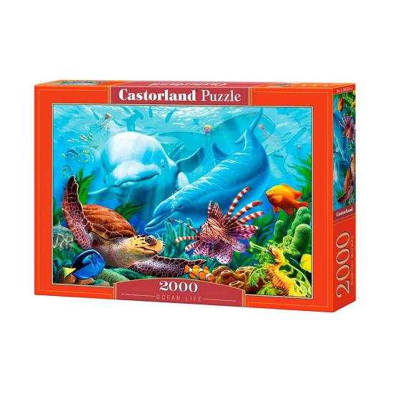 Puzzle Castorland Vida no Oceano 2000 Peças