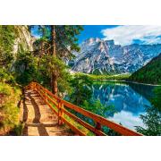 Puzzle Castorland Lake Braies, Itália 1000 peças