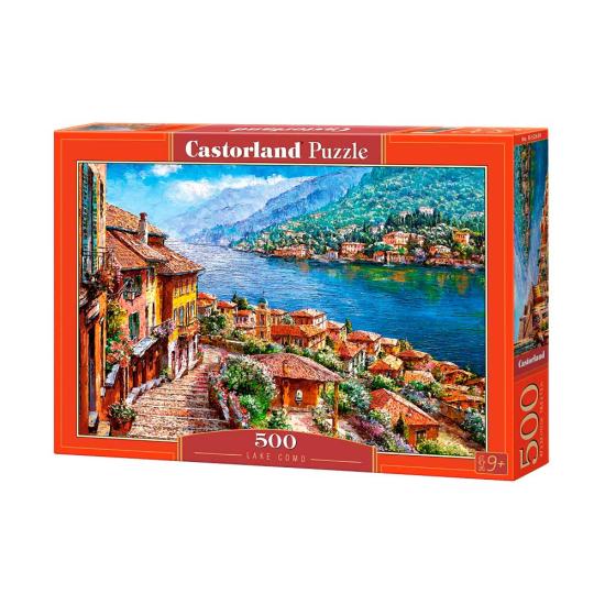 Puzzle Castorland Lago de Como 500 peças