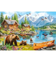 Puzzle Castorland Lago Do Urso 1000 Peças