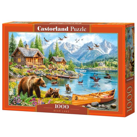 Puzzle Castorland Lago Do Urso 1000 Peças