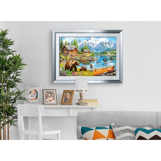 Puzzle Castorland Lago Do Urso 1000 Peças
