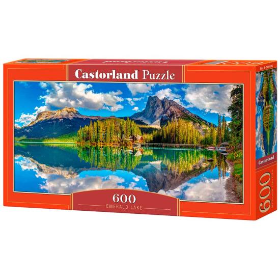Puzzle Castorland Emerald Lake 600 peças Puzzle Castorland Emerald Lake 600 peças