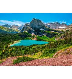 Puzzle Castorland Lago Grinnell, Parque Nacional Glacier 3000 pe