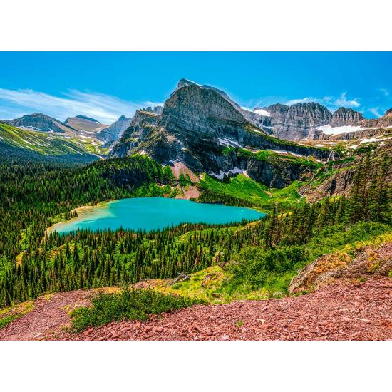 Puzzle Castorland Lago Grinnell, Parque Nacional Glacier 3000 pe