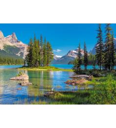 Puzzle Castorland Lago Maligne, Canadá de 500 peças