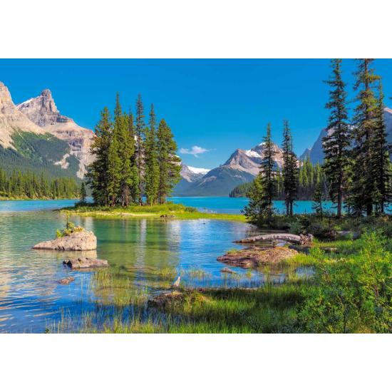 Puzzle Castorland Lago Maligne, Canadá de 500 peças Puzzle Castorland Lago Maligne, Canadá de 500 peças
