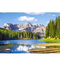Puzzle Castorland Lake Misurina, Itália 3000 peças