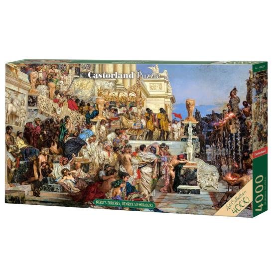 Puzzle Castorland As Tochas De Nero 4000 peças