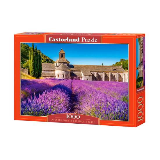 Puzzle Castorland Lavanda em Notre Dame de Senanque 1000 Pzs