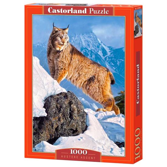 Castorland Lynx na Montanha Puzzle 1000 Peças