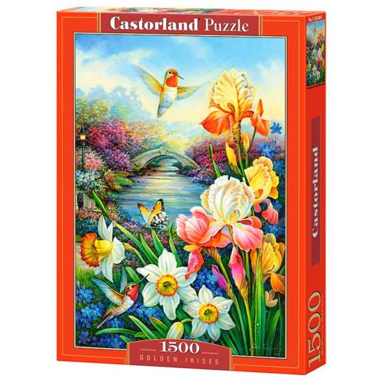 Puzzle Castorland Lírios Dourados 1500 Peças