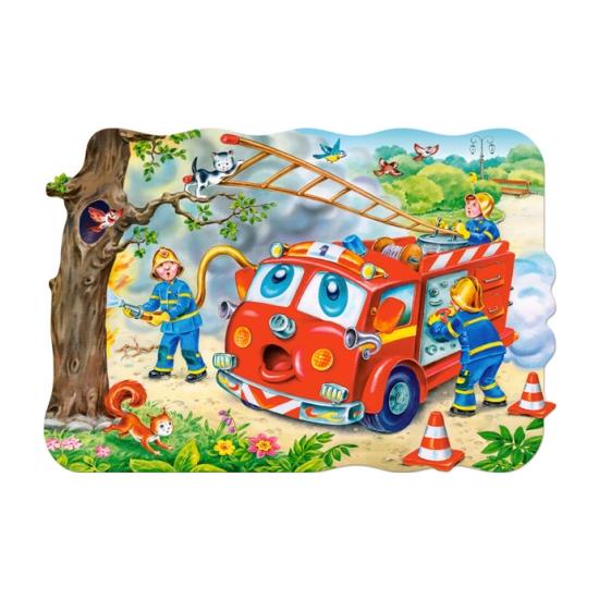 Puzzle Castorland Os Bombeiros MAXI XXL de 20 Peças