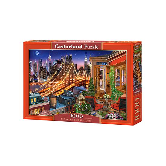 Puzzle Castorland Luzes da Ponte do Brooklyn 1000 peças