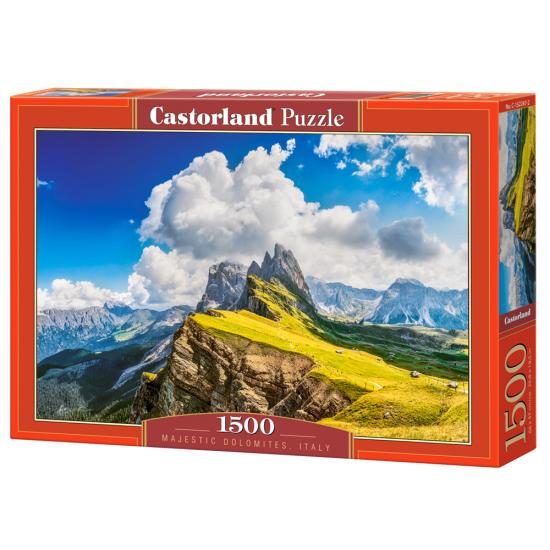 Puzzle Castorland Majestosas Dolomitas, Itália 1500 peças