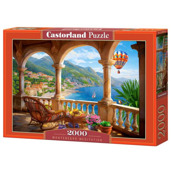 Puzzle Castorland Meditação em Montenegro Puzzle 2000 peças