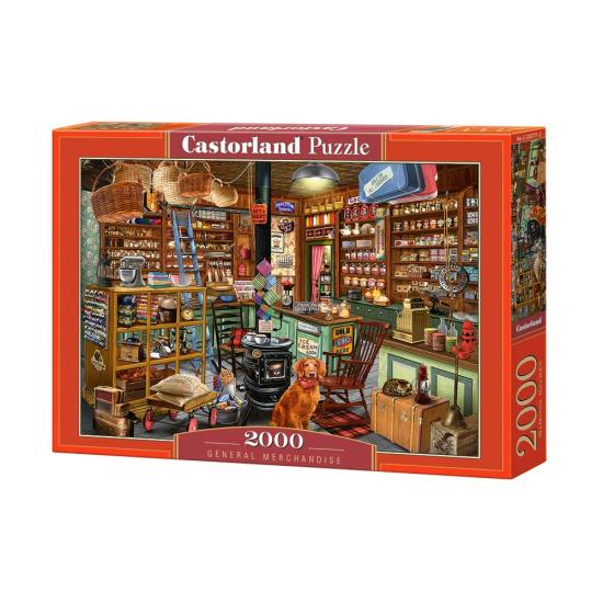 Puzzle Castorland Mercadoria Geral de 2000 peças