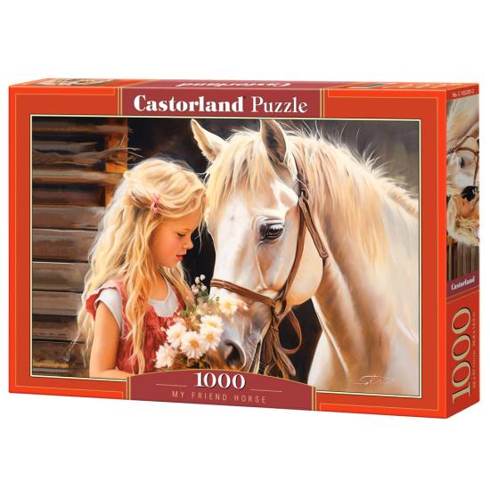 Puzzle Castorland Meu Amigo Cavalo 1000 peças