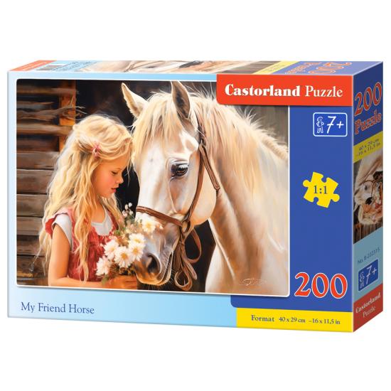 Puzzle Castorland Meu Amigo Cavalo 200 peças