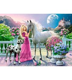 Puzzle Castorland Meu Amigo Unicórnio 300 Peças