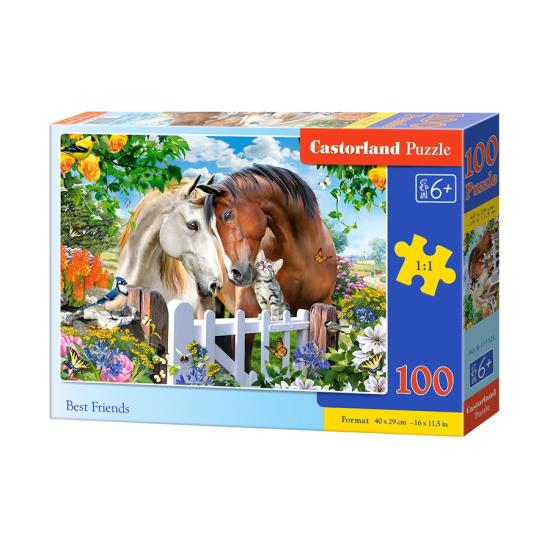 Puzzle Castorland Meus Melhores Amigos 100 Peças