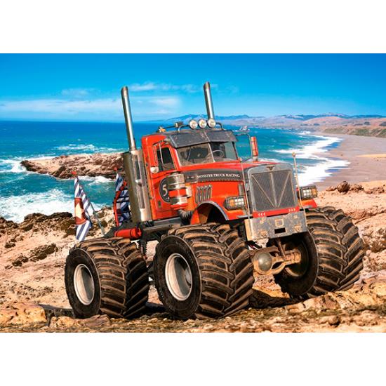 Puzzle Castorland Monster Truck em Rocky Coast 200 Pc