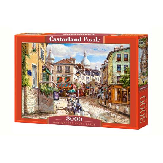 Puzzle Castorland Montmartre Sacre Coeur 3.000 peças