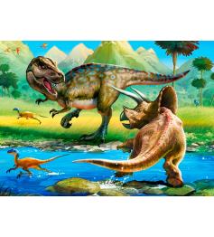 Puzzle Castorland Mundo dos Dinossauros 100 Peças
