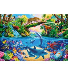 Puzzle Castorland Natureza Selvagem de 1000 Peças