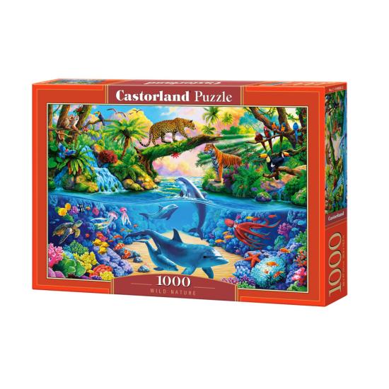 Puzzle Castorland Natureza Selvagem de 1000 Peças