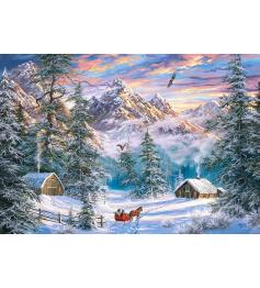Puzzle Castorland Natal na Montanha 1000 Peças