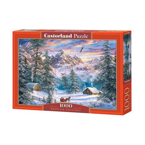 Puzzle Castorland Natal na Montanha 1000 Peças