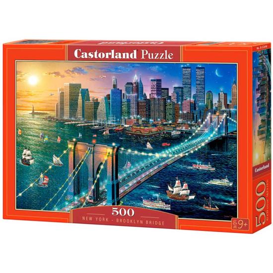 Puzzle Castorland New York Brooklyn Bridge 500 peças