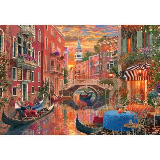 Puzzle Castorland Noite Romântica em Veneza 1500 Peças