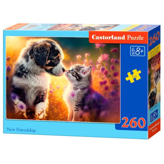 Puzzle Castorland Nova Amizade de 260 peças