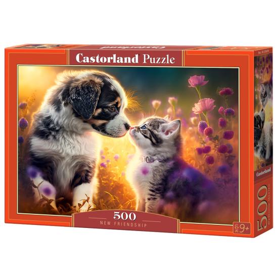 Puzzle Castorland Nouvelle Amitié de 500 peças
