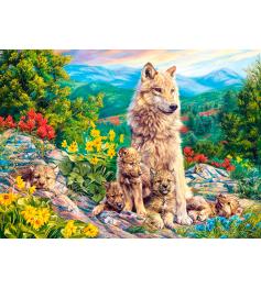 Puzzle Castorland Nova Geração de Lobos 200 Peças