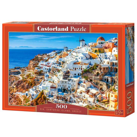 Puzzle Castorland Oia, Ilha De Santorini, Grécia de 500 peças