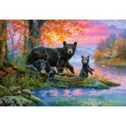 Puzzle Castorland Ursos de Pesca de 1000 Pçs