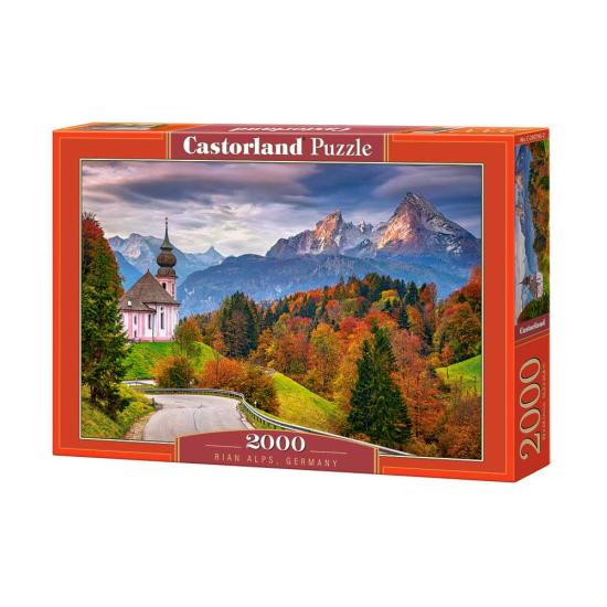 Puzzle Castorland Outono nos Alpes da Baviera, Alemanha 2000 Pc