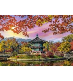 Puzzle Castorland Palácio Gyeongbokgung, Seul de 500 peças