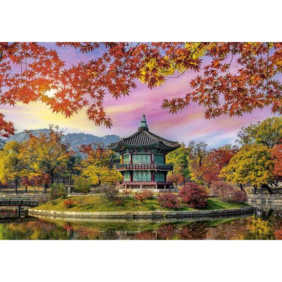 Puzzle Castorland Palácio Gyeongbokgung, Seul de 500 peças