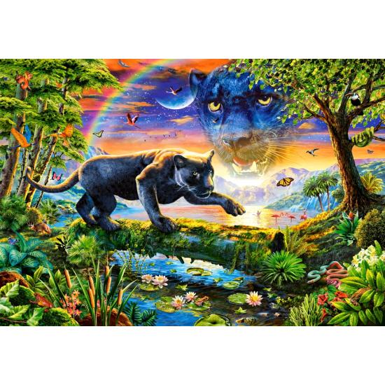 Puzzle Castorland Panther no Crepúsculo 1500 Peças